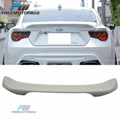 Fit 13-20 Scion FRS/BRZ/Toyota 86 Painted Trunk Spoiler Crystal