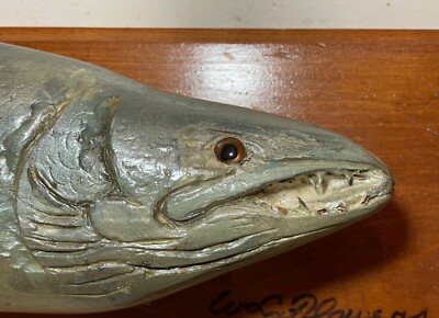 RARE ANCIEN BRIQUET sculpté sculpture pélican bois vintage 1950 art populaire EUR 45,00