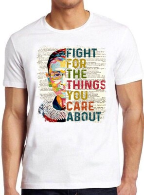 T-Shirt Feministin Ruth Bader Ginsburg Notorious RBG Feminismus Protest Geschenk 933