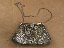 VINTAGE WHITING  DAVIS MESH BAG 2940 PURSE