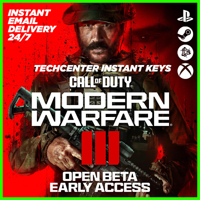 Call of Duty Modern Warfare 3 III Beta Early Access Key Code COD MW3 Region  Free