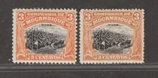 1923 1925 MOZAMBIQUE COMP 1c Corn Maize MH