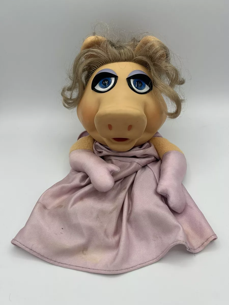 Vintage 1977 Fisher Price MISS PIGGY MUPPET PUPPET Jim Henson Muppets