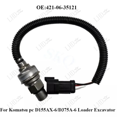 Pressure Sensor 421-06-35121 For Komatsu pc D155AX-6/D375A-6 Loader Excavator-