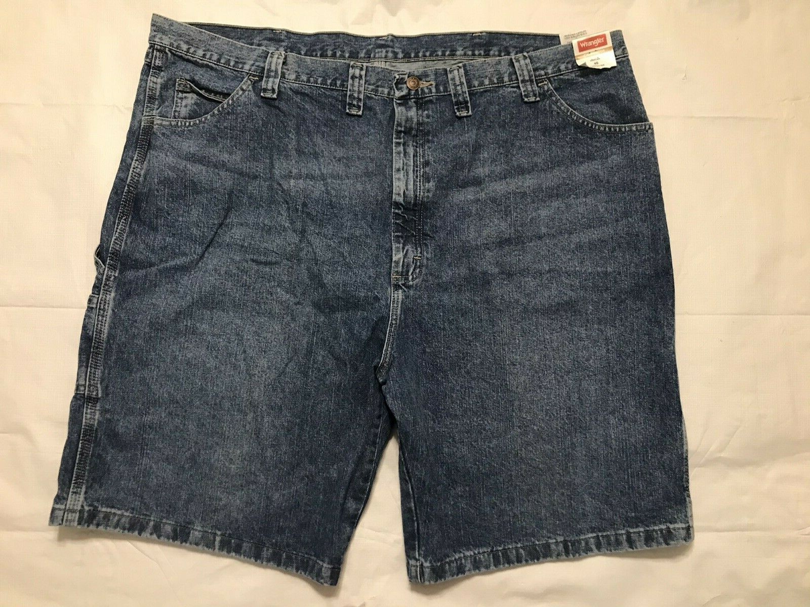 Wrangler Carpenter Jean Shorts Men's Size 46 Relaxed Fit Hits At Knee