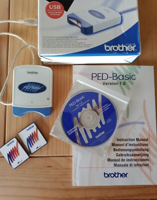 Brother PED-Basic komplett mit Zubehör