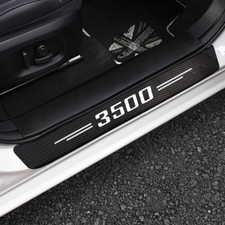 4x For Dodge Ram 3500 Cab Accessories Door Sill Plate Step Threshold Protector