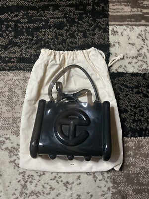Telfar x Melissa Black Jelly Bag New With Tags