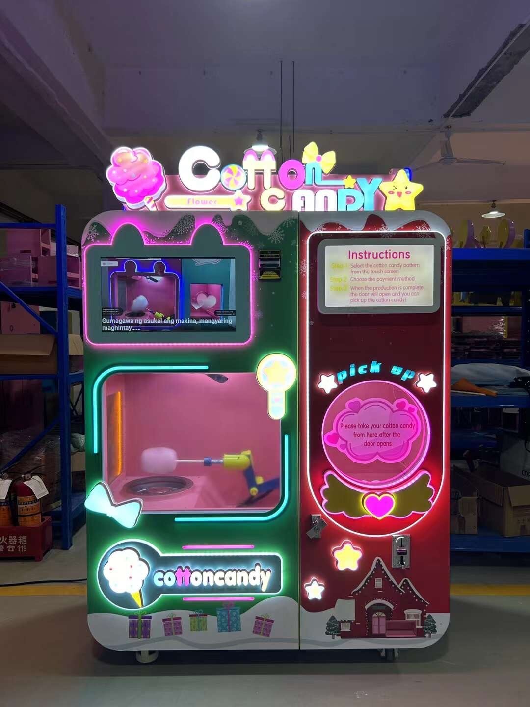 cotton candy machine, vending machine for small business owner eBay