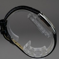 Omega Constellation Automatic Wristwatch Women's Silver 19mm New Leather Band 9