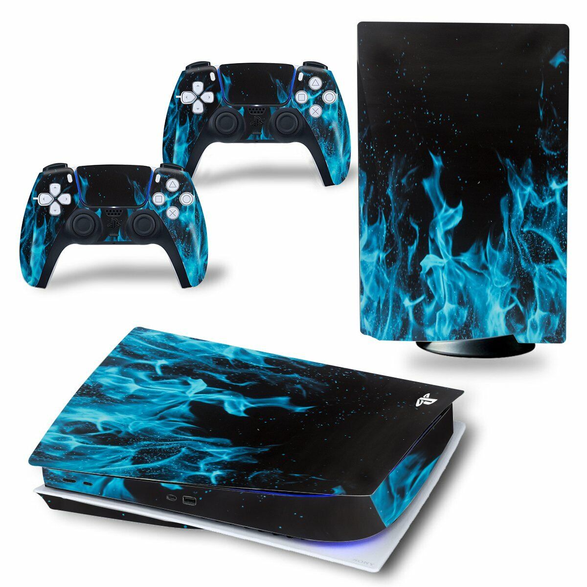 PS5 Console Skin and PS5 Controller Skins Set, PS 5 Skin Wrap Decal Sticker  PS5 Digital Edition, Ven Decal Kit (Digital Edition)