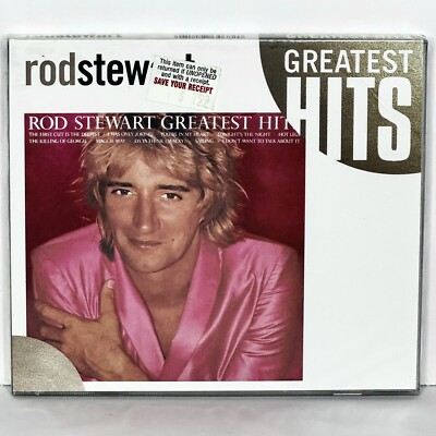 Factory Sealed (shrink wrapped) Rod Stewart Greatest Hits CD ...