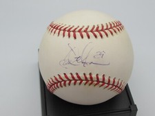 Dave Magadan Autographed NL Baseball Beckett Authentic 1986 NY Mets