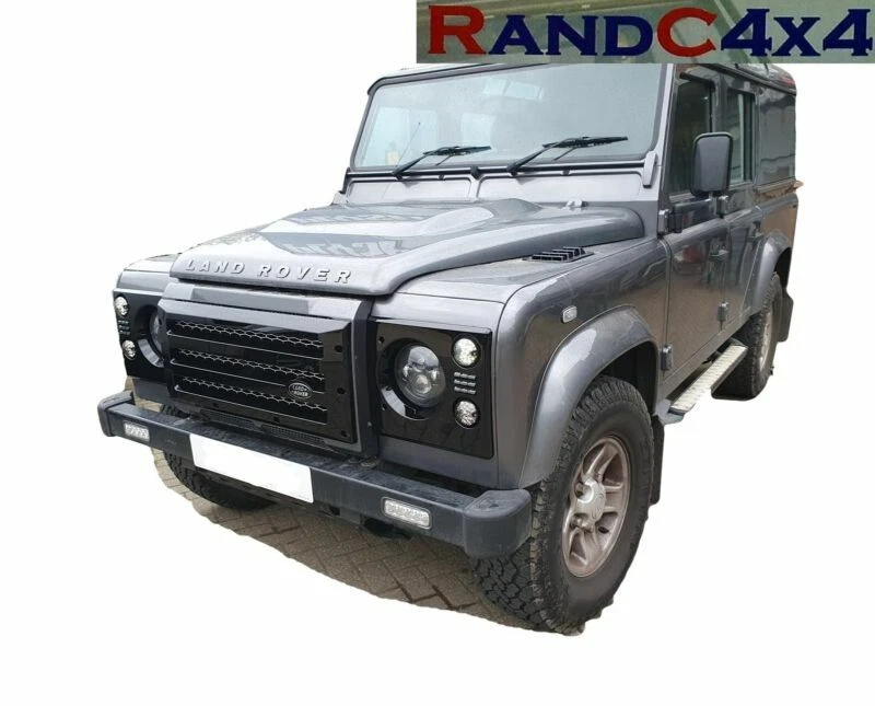 Land Rover Defender XS Grille Headlight Surrounds Gloss Black