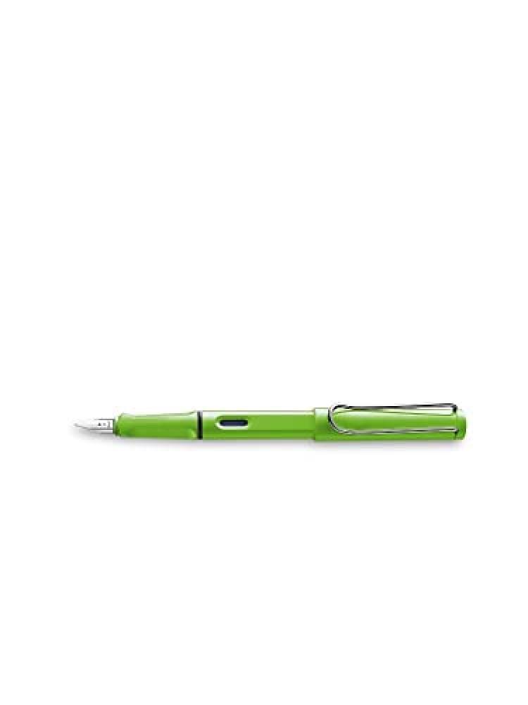 (TG. 144x12x12mm) LAMY Safari 013 - Penna stilografica moderna in verde, con imp