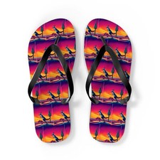Retro Kangaroo Flip Flops