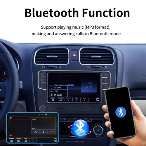 6.5" RCD330 187F Carplay Android Auto MirrorLink Für VW Golf Caddy Touran NONAME - Bild 8 von 8