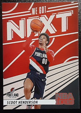 2023-24 Panini Hoops Basketball We Got Next Rookie RC #30 Scoot Henderson
