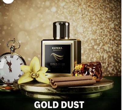 GOLD DUST  BY SUPERZ BUDAPEST 50ML/ 1.69 OZ EXTRAIT DE PARFUM USA SELLER