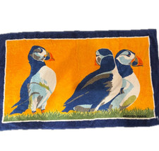 Telo mare HERMES Paris cotone uccellino 152 x 90 cm usato senza scatola