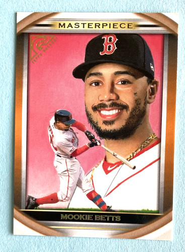 Mookie Betts #MP-5 2019 Topps Gallery Masterpiece card