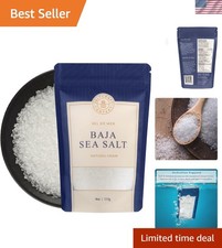 Elevate Your Dishes with 4oz SALTCRAFT Baja Sea Salt   Hand-Harvested Quality