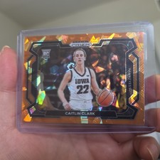 CAITLIN CLARK  Prizm ROOKIE VARIATION ORANGE N0. 57