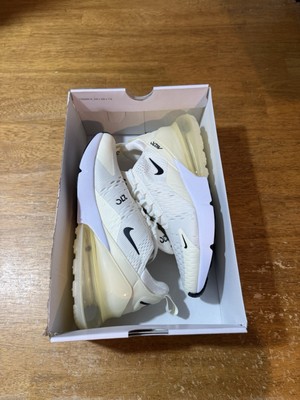 Women's Size 9.5-Nike Air Max 270 Sail/Black-Coconut Milk (AH6789
