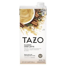 Classic Chai Latte, Black Tea Concentrate, Easy-to-Serve Caffeinated Chai Tea...