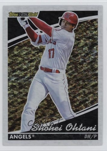 2022 Topps Update Topps Black Gold Shohei Ohtani #BG-1 7xr
