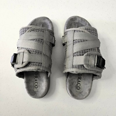 Draco Slides Brown DRACO Slides Mens Shoes Size 5, Gray Storm