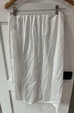 Vassarette Vintage Half Slip White Lace Size XL 32 /44