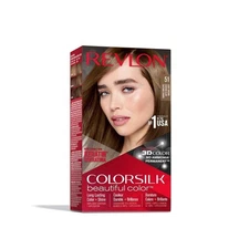 (Pack of 12) - (1 Case) Revlon ColorSilk Hair Color # 51 Light Brown