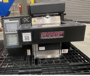 pregis- Sharp SX Table top bagging machines with foot peddle upgrade