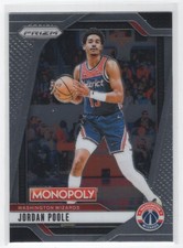 #85 2024-25 Prizm Monopoly BASE * Jordan Poole Washington Wizards