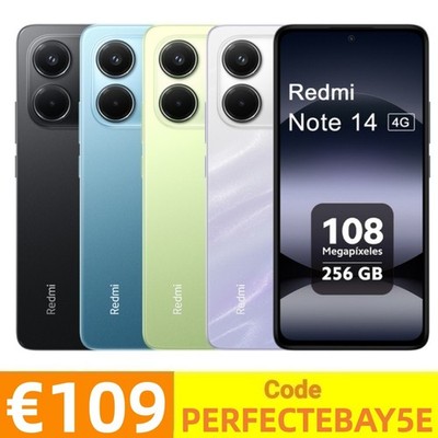 Xiaomi Redmi Note 14 4G Smartphone 8GB 256GB 6,67 AMOLED 108MP Helio G99-Ultra