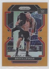 2022 Panini Prizm WWE Orange Prizm 20/99 Brock Lesnar #135 0kf