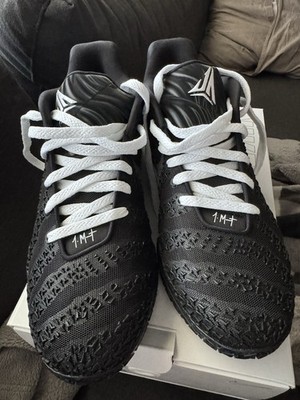 NEW Nike JA 3 IO7565 900 Black White Crystal Men’s Size 5, Womens Sz 6.5 Nike JA 3 Morant Basketball Black White Blue Glittering  main image 4