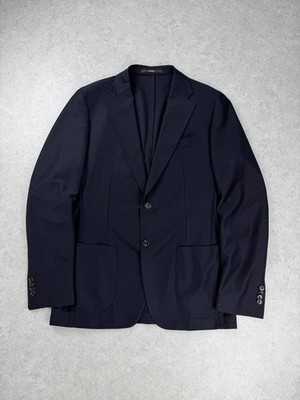 Windsor Navy Wool Blazer Reda Active Travel Jacket Size 102