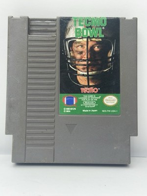 Tecmo Bowl (Nintendo Entertainment System 1987) NES Authentic Tested