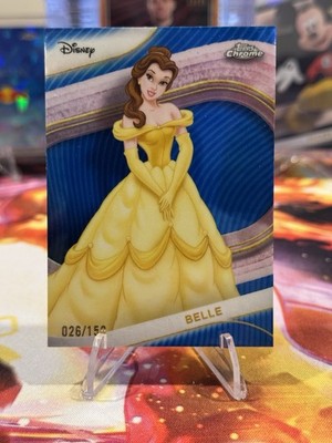 その他 Topps Chrome Disney 2025 BELLE /150 2025 Topps Chrome Dinsey #125 Belle Blue Refractor /150 | eBay