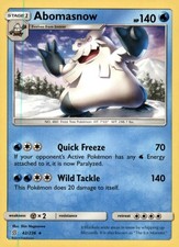 ABOMASNOW 42/236 UNIFIED MINDS NM
