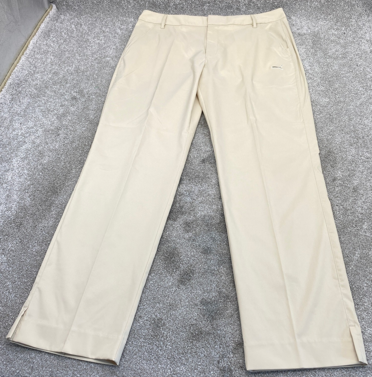 Puma Golf Performance Pants 565524 Men's 36x32 Crean Color 6696