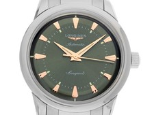 Longines Conquest Heritage ref.L1.649.4.02.6 2025 full set mai indossato