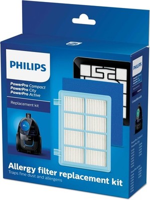 Philips FC8010/02 Original Ersatzfilterset (für PowerPro Compact & Active