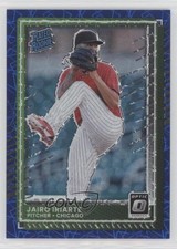 2025 Panini Donruss Optic Blue Velocity Prizm Jairo Iriarte #22 0hk3