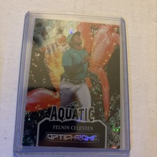 2025 Leaf Optichrome Aquatic Non Auto Felnin Celesten Lava Crab 1/1