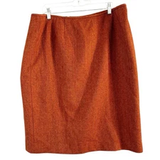 Collections For Le Suit Burnt Orange Pencil Skirt Women’s Size 18