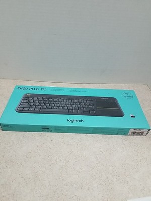 Logitech - K400 Plus TV Wireless Membrane Keyboard for PC/TV/Laptop/Tablet w...