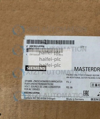 6SE7 012-0TP50 NEW SIEMENS MOTION CONTROL COMPACT PLUS INVERTER 6SE7012-0TP50